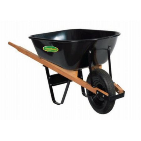 MASTER GARDNER COMPANY, THE Gt6Cuft Stl Wheelbarrow WB6401GT